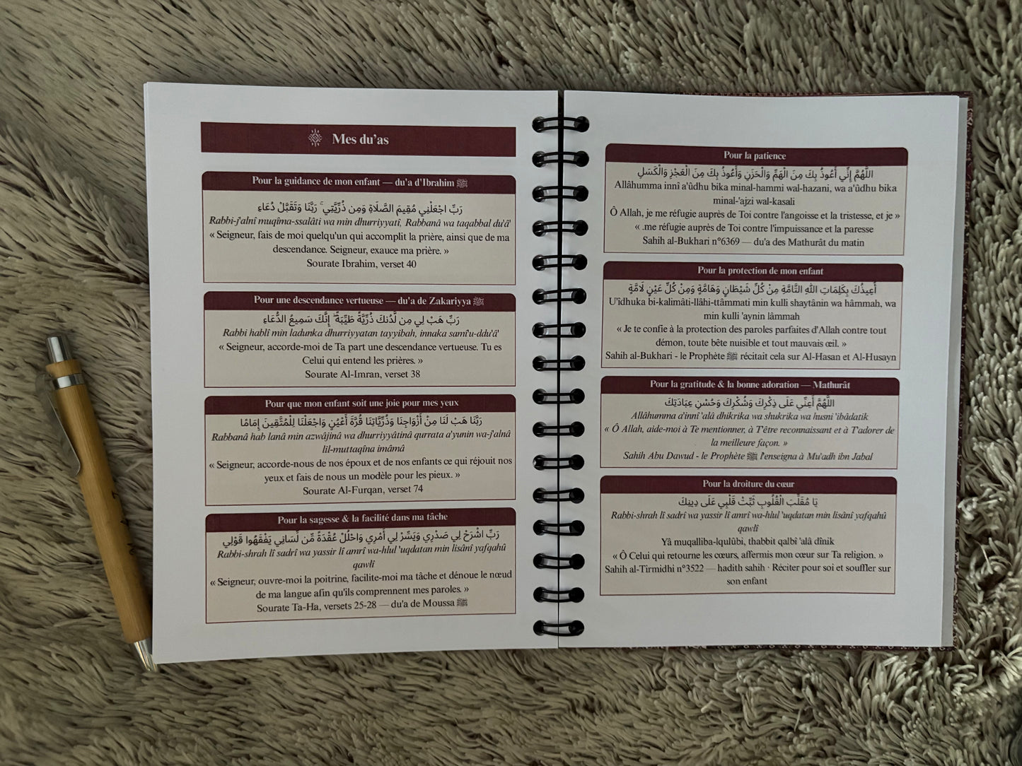 Oum As-Sakina Planner d'une maman d'ado sereine