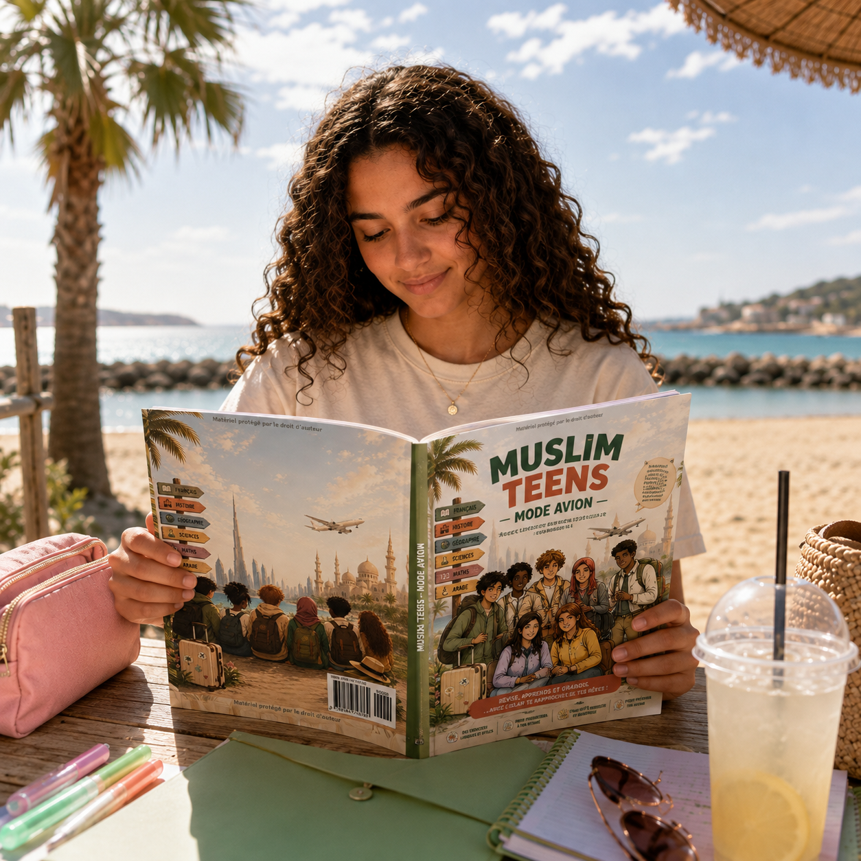 cahier de vacances revisions activités pour adolescents ados musulmans college lycée jeux