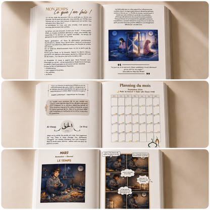 planner islamique pour adolescents organisation foi réussite ollege lycee trackers priere 